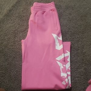 Kids Pink Jogger Pants